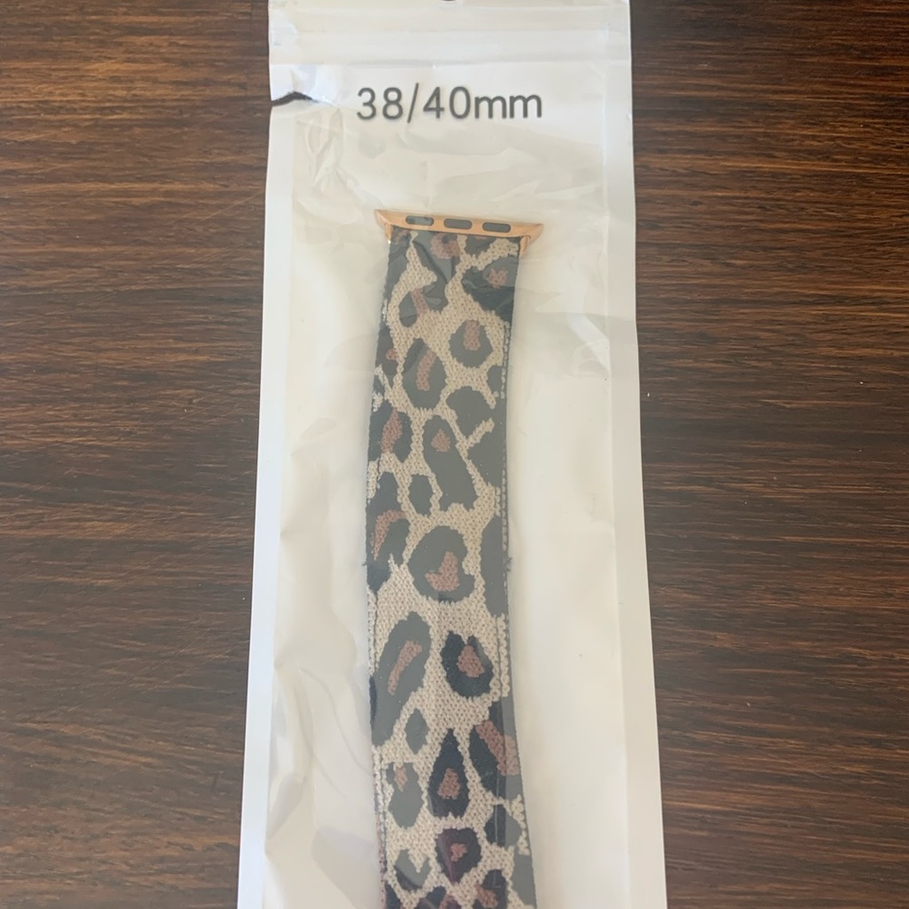 Cheetah Print Watch Band